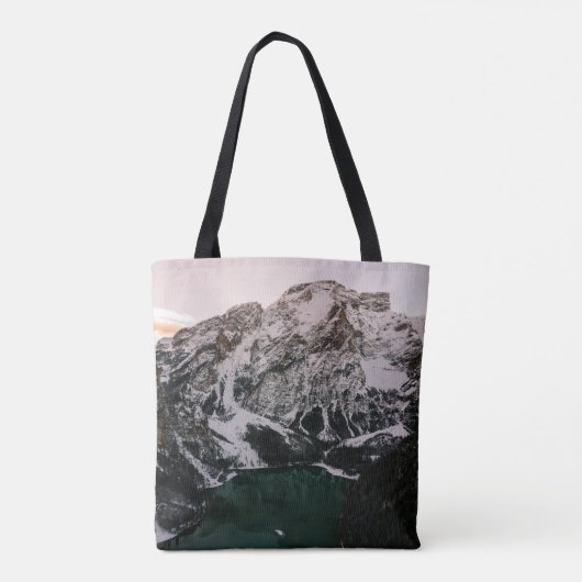 SNOWCAPPED MOUNTAINS TOTE BAG (Achterkant)