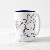 Snowcat Snowman Mok (Voorkant rechts)