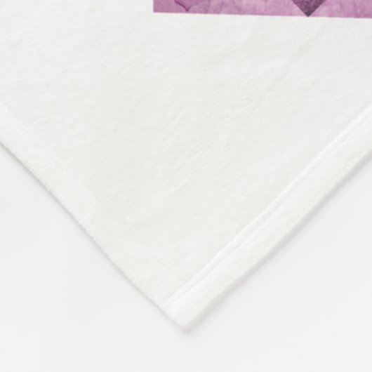 Snowcatcher Heartflakes Patchwork Fleece Deken (Hoek)