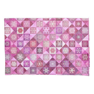 Snowcatcher Heartflakes Patchwork Kussensloop
