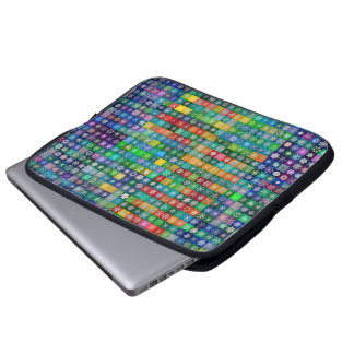 Snowcatcher Snowflakes Electronics Bag Laptop Sleeve