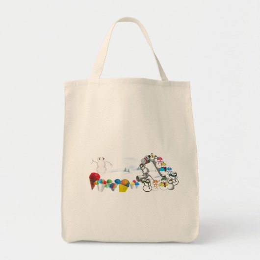 Snowcone Genesis Tote Bag (Voorkant)