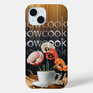 SnowCookies®: een fusie van kunst en typografie iPhone 15 Case