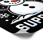 Snowday Suprter Fun Winter Days For Kids And Adult Poster (Hoek)