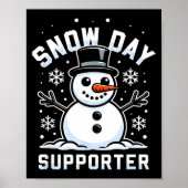 Snowday Suprter Fun Winter Days For Kids And Adult Poster (Voorkant)