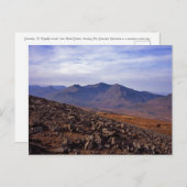 Snowden North Wales Briefkaart (Voorkant / Achterkant)