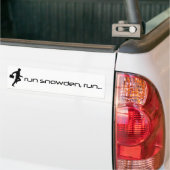 Snowden uitvoeren, Bumpersticker uitvoeren (Op Truck)