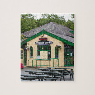 Snowdon Mountain Railway Station, Llanberis, Wales Legpuzzel