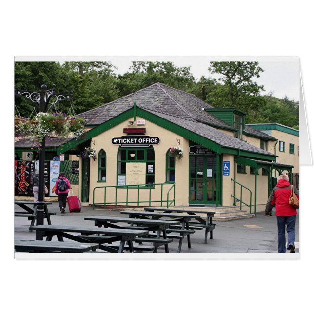 Snowdon Mountain Railway Station, Wales, UK (Voorkant Horizontaal)