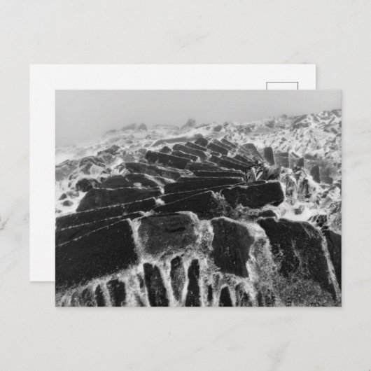 Snowdon Steps Briefkaart (Voorkant / Achterkant)