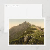 Snowdon - The Last Mile, Gwynedd, Wales Briefkaart (Voorkant / Achterkant)