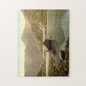 Snowdon uit Llyn Llydaw, Gwynedd, Wales Legpuzzel (Verticaal)