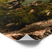 Snowdon uit Llyn Llydaw, Gwynedd, Wales Poster (Hoek)