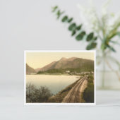 Snowdon van Llyn Padarn, Gwynedd, Wales Briefkaart (Staand voorkant)