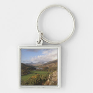 Snowdon vanuit Capel Curig, Gwynedd, Wales (RF) Sleutelhanger