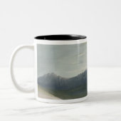 Snowdon (w/c met potlood) tweekleurige koffiemok (Links)