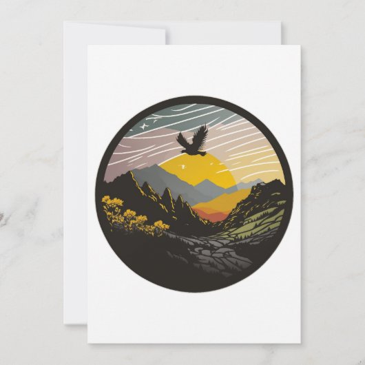 Snowdonia Bedankkaart (Voorkant)