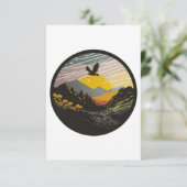 Snowdonia Bedankkaart (Staand voorkant)