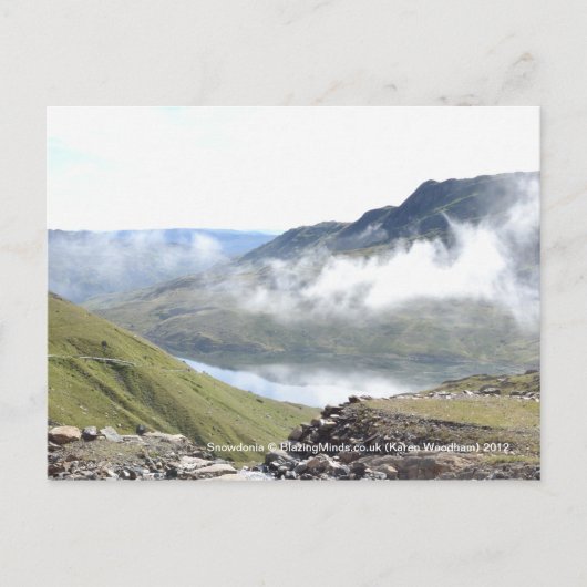 Snowdonia Cloud Briefkaart (Voorkant)