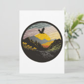 Snowdonia Feestdagenkaart (Staand voorkant)