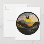 Snowdonia Feestdagenkaart (Voorkant / Achterkant)