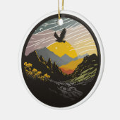 Snowdonia Keramisch Ornament (Links)
