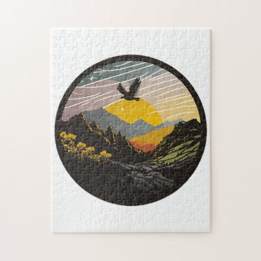 Snowdonia Legpuzzel (Verticaal)