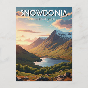 Snowdonia Nationaal Park Wales Reizen Briefkaart