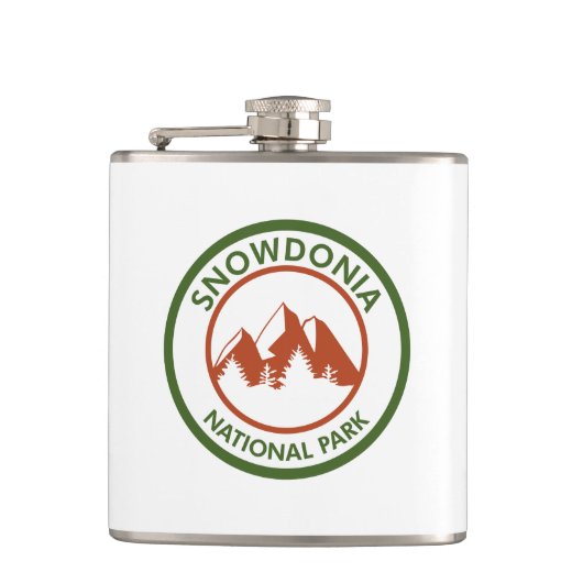 Snowdonia National Park Heupfles (Voorkant)