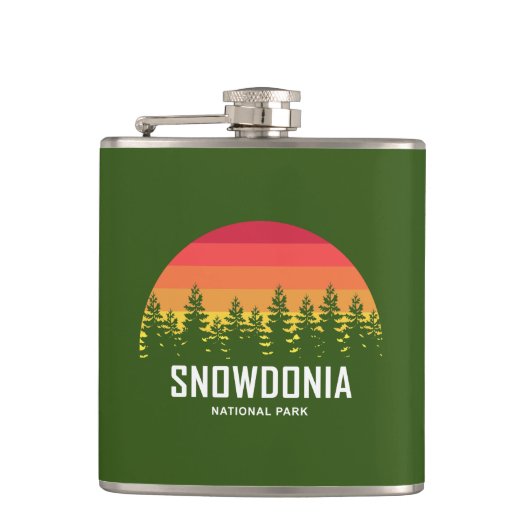 Snowdonia National Park Heupfles (Voorkant)