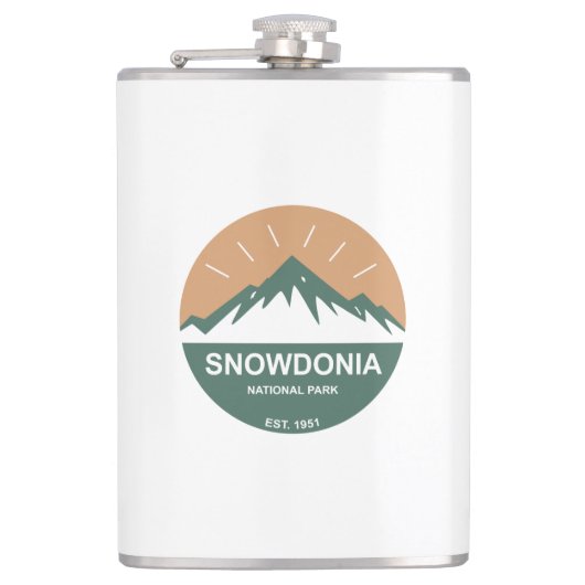 Snowdonia National Park Heupfles (Voorkant)