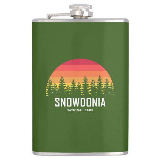 Snowdonia National Park Heupfles (Voorkant)