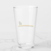 Snowdonia National Park Pine Trees Sun Glas (Achterkant)