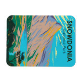 Snowdonia National Park Wales Lake Glaslyn  Magneet (Horizontaal)