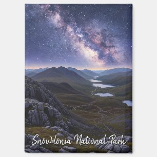 Snowdonia National Park Wales Reisnacht Magneet
