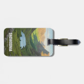 Snowdonia National Park Wales Reizen Bagagelabel (Achterkant horizontaal)