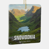 Snowdonia National Park Wales Reizen Keramisch Ornament (Rechts)