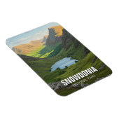 Snowdonia National Park Wales Reizen Magneet (Rechterzijde)