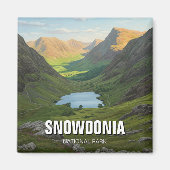 Snowdonia National Park Wales Reizen Magneet (Voorkant)