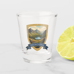 Snowdonia National Park Wales Reizen Shot Glas