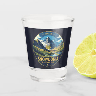 Snowdonia National Park Wales Reizen Shot Glas