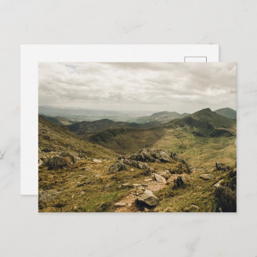 SNOWDONIA NATIONAL PARK, WALES, VK BRIEFKAART (Voorkant / Achterkant)