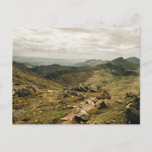 SNOWDONIA NATIONAL PARK, WALES, VK BRIEFKAART (Voorkant)