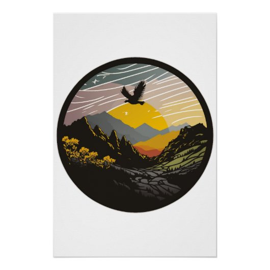 Snowdonia Perfect Poster (Voorkant)
