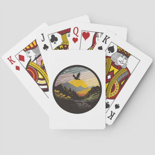 Snowdonia Pokerkaarten (Achterkant)