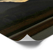 Snowdonia Sunset Poster (Hoek)