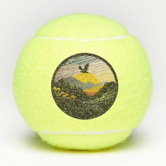 Snowdonia Tennisballen (Voorkant)