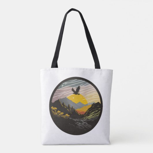 Snowdonia Tote Bag (Achterkant)