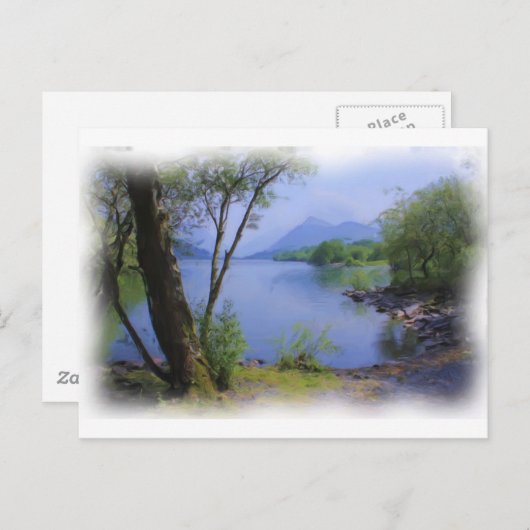 Snowdonia Uitzichten Briefkaart (Voorkant / Achterkant)