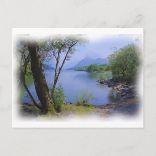 Snowdonia Uitzichten Briefkaart (Voorkant)
